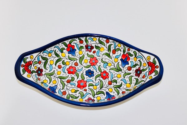 Oval Plate with Handles